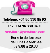 Llame al 963308593